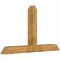 Ekena Millwork Portland Rough Sawn Timber Gable Bracket, Western Red Cedar, 72"W x 42"H x 6"D x 6"F, 14/12 Pitch GBW072X42X0606POR00RWR - alternate 2